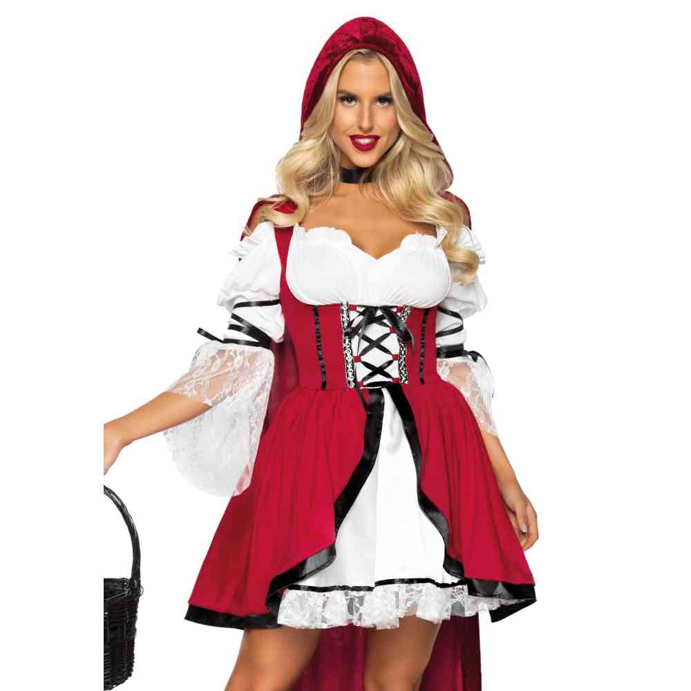 Leg Avenue - Storybook Red Riding Hood Costume - Rouge